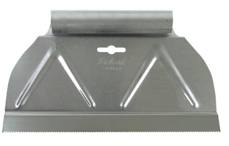 Adhesive Spreader, Round-Notch, 9