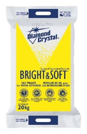 Water Softener Salt, Cargill Diamond Crystal Pelletsl, 20 kg