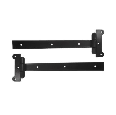 Hinge, Strap, Heavy Duty, BLACK, 12