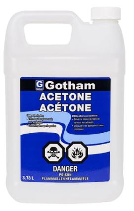 Acetone, Gotham 110-4, 3.78L