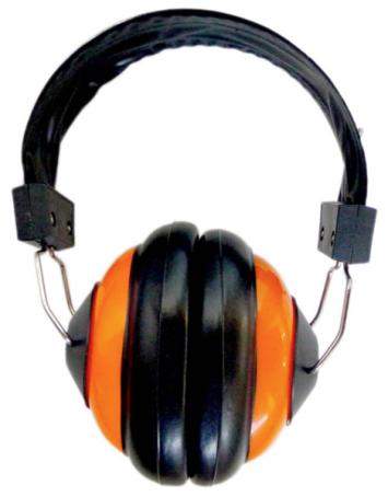 Ear Muff-Style Hearing Protection, Head Band type, NRR 22, Powersonic