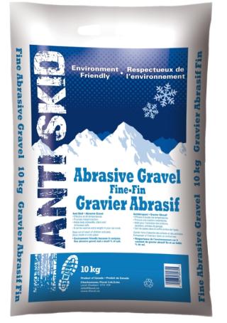 Anti-Skid Abrasive Gravel, Fine Crystal, Granular, 10 kg bag