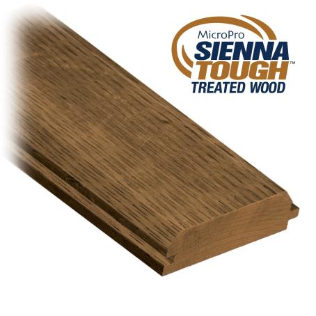 Sienna Tough Pressure Treated, Ground Contact, Brown, 2