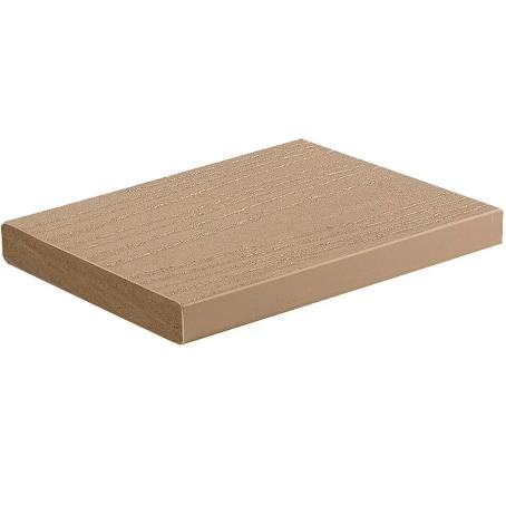 TimberTech, Advanced PVC, Harvest, BROWNSTONE, Wide Solid Deckboard, 1.0
