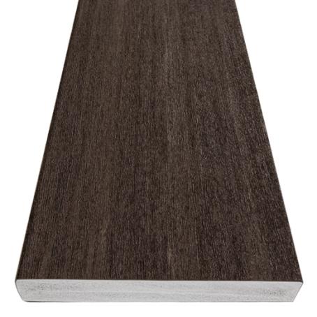 TimberTech, Advanced PVC, Vintage, DARK HICKORY, Solid Deckboard, 1.0