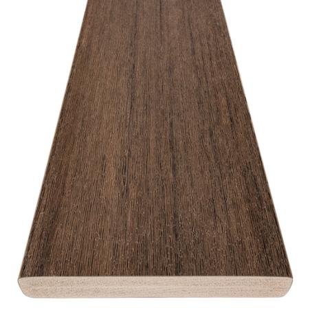 TimberTech, Advanced PVC, Vintage, ENGLISH WALNUT, Solid Deckboard, 1.0