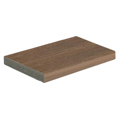 TimberTech, Advanced PVC, Vintage, ENGLISH WALNUT, Wide Solid Deckboard, 1.0