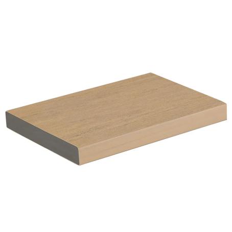TimberTech, Advanced PVC, Vintage, WEATHERED TEAK, Wide Solid Deckboard, 1.0