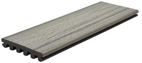 Trex, Composite, Enhance Natural, FOGGY WHARF, Grooved Deckboard, 0.94