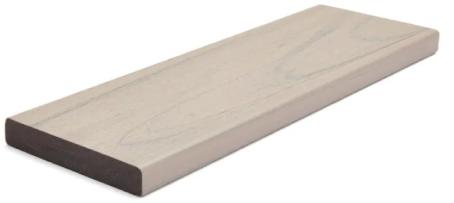 Trex, Composite, Transcend Lineage, SALT FLAT, Solid Deckboard, 0.94