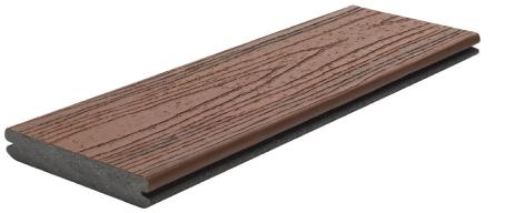 Trex, Composite, Transcend, LAVA ROCK, Grooved Deckboard, 0.94
