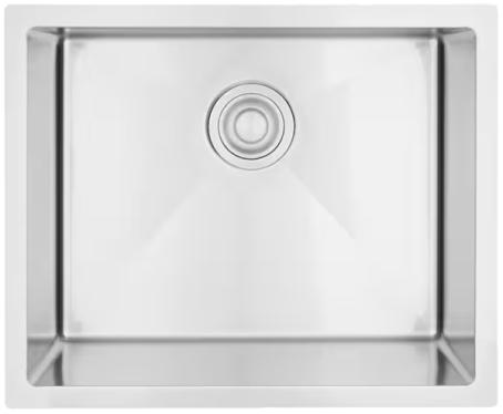 Laundry/Utility Sink, Single Bowl, Dual-Mount, Stainless Steel, 22