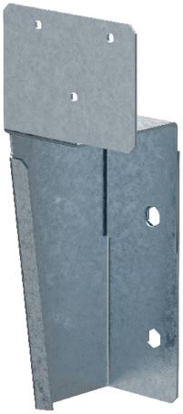 Deck Beam Support Connector, Offset, incl Fasteners, Simpson