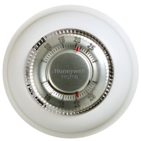 Thermostat, NON-Programmable Analog, Heat/Cool, Low Voltage, Honeywell CT87K