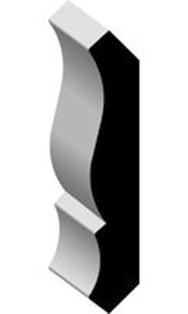 Crown Moulding, Finger-Joint Pine, 9/16