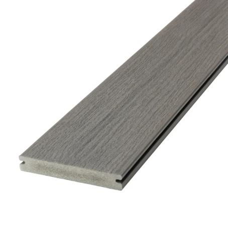 Deckorators, Composite, Vista, DRIFTWOOD, Grooved Deckboard, 0.88
