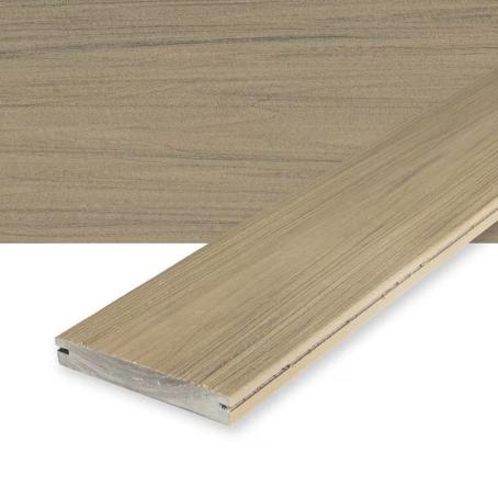 Deckorators, Composite, Summit, CLIFFSIDE, Grooved Deckboard, 0.88