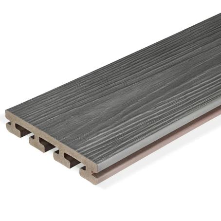 Eva-Last, Bamboo Composite, Infinity, CONCRETE GREY, Grooved Deckboard, 0.905