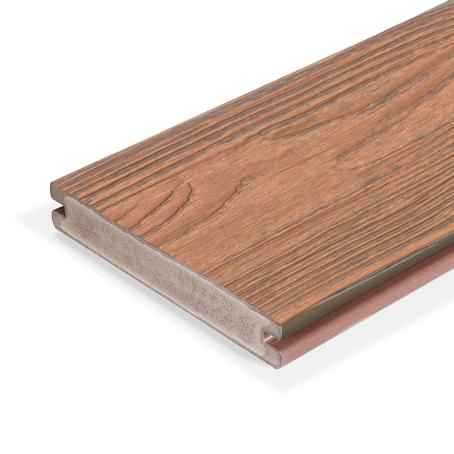 Eva-Last, Bamboo PVC, Apex Plus, CHESTNUT CEDAR, Grooved Deckboard, 0.945