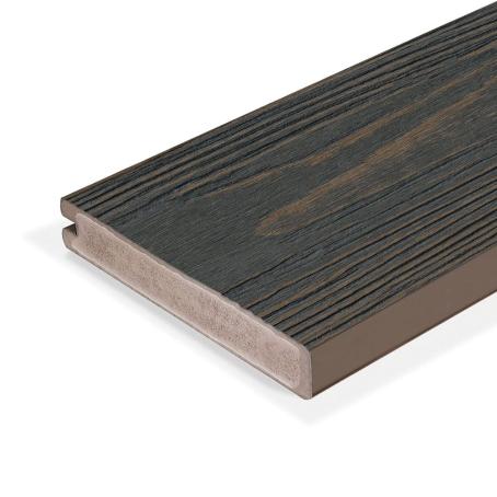 Eva-Last, Bamboo PVC, Apex Plus, CARBONIZED OSAGE, Starter (Grooved One Side) Deckboard, 0.945