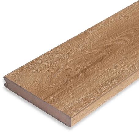 Eva-Last, Bamboo Foamed PVC, Pioneer, BARREL OAK, Starter (Grooved One Side) Deckboard, 0.838