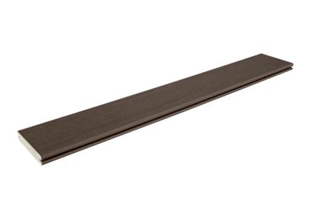 Fiberon, PVC, Promenade, WEATHERED CLIFF, Grooved Deckboard, 1.0