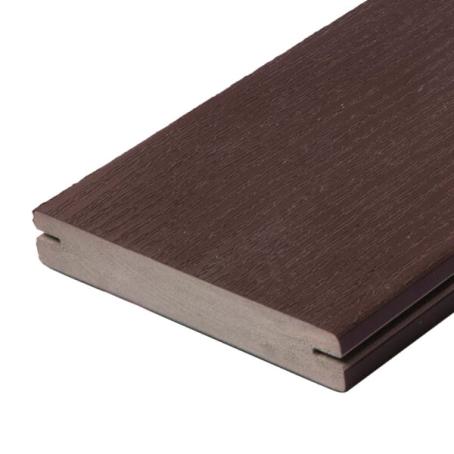 TruNorth, Clubhouse Ultra Hardwood, MAHOGANY, Grooved Deckboard, 1.0
