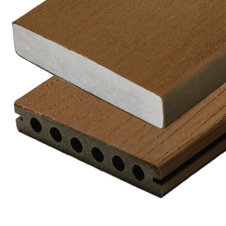 TruNorth, Enviroboard Solid Woodgrain, BRULEE, Grooved Deckboard, 1.0