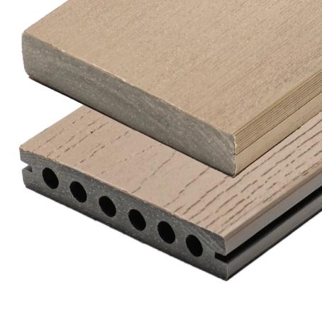 TruNorth, Enviroboard Solid Woodgrain, SAND, Grooved Deckboard, 1.0