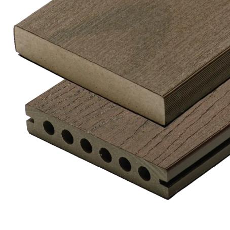 TruNorth, Enviroboard Variegated Brushed, TROPICAL WALNUT, Grooved Deckboard, 1.0
