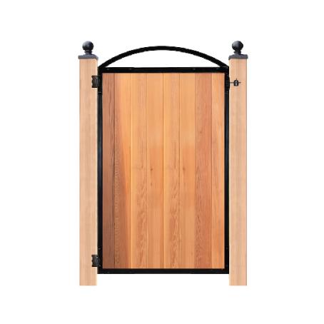 Gate Frame Kit, PRO8, BLACK Iron, 45-1/2