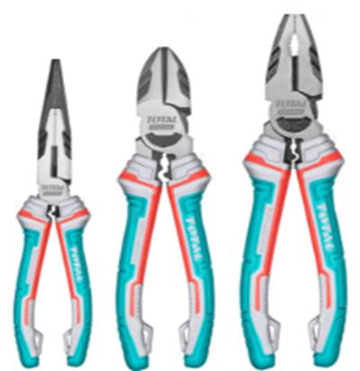 Plier Set, High-Leverage, 3 pcs, Total