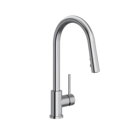 Kitchen Faucet, Single Lever Handle, with Pull-Out Spout, STAINLESS STEEL, Riobel JOLI