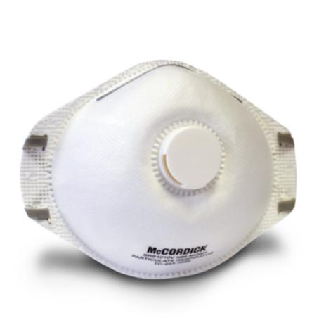 Filter Mask, Disposable, N95 Particulate Respirator w/Valve, 1/pkg