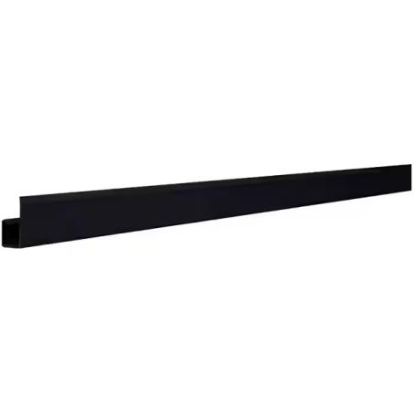 J-Trim for Soffit, Aluminum, 3/8