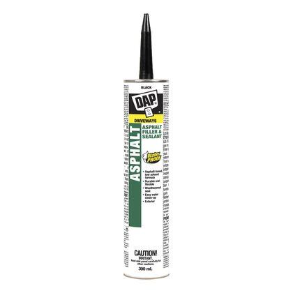 Caulking, Dap Asphalt Filler & Sealant, BLACK, 300 ml