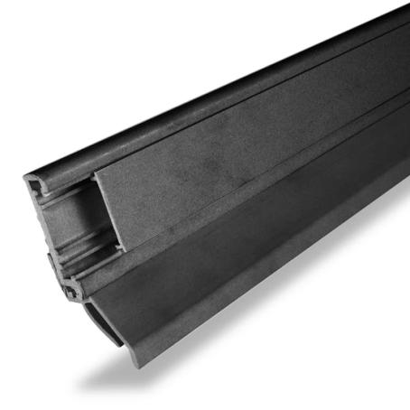 Garage Door Jamb Weatherstrip, Vinyl, 3