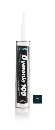 Caulking, Multi-Purpose, Urethane, BLACK, 300ml Cartridge, Tremco Dymonic 100
