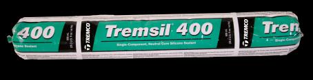 Caulking, Multi-Purpose, Silicone, WHITE, 600ml Sausage, Tremco TREMSIL 400