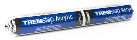 Caulking, Fire-Rated, Acrylic, WHITE, 600ml Sausage, Tremco Tremstop