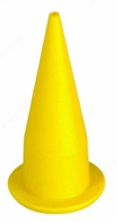 Caulking Gun, Sausage Style Replacement Nozzle, Yellow Tip, Adjustable Bead, ea
