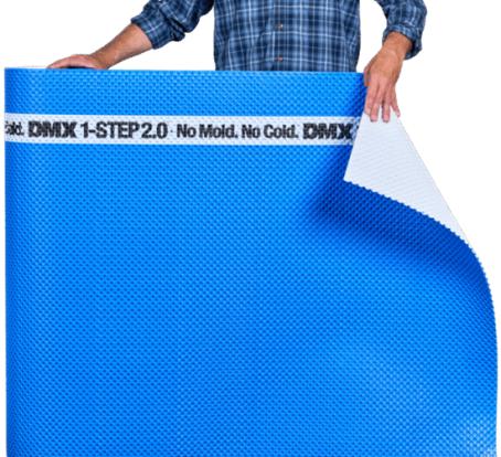Underlayment, Dimpled Vapour/Thermal Vinyl, 100 sq ft x 4mm thick 