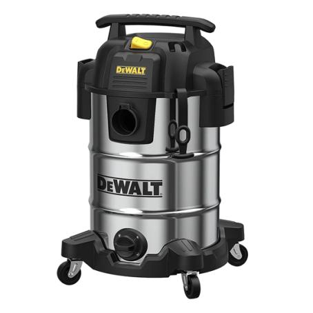 Wet/Dry Vacuum, 30 liter, Stainless Steel Tank, w/Accessories, Dewalt