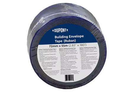 Sealing Tape, DuPont Building Envelope Tape, 72mm x 55m