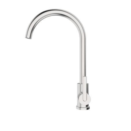 Kitchen Faucet, Single Handle, High-Arc, CHROME, Belanger Classic