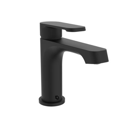 Lavatory Faucet, Single Lever, with Pop-Up, MATTE BLACK, Belanger FUSIO