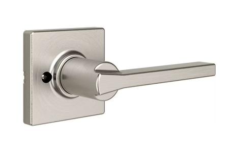 Dummy Lever, CASEY, Square Rosette, SATIN NICKEL, Weiser Builder Pack