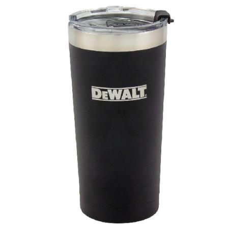 Insulated Cup, 20 oz, BLACK, Dewalt