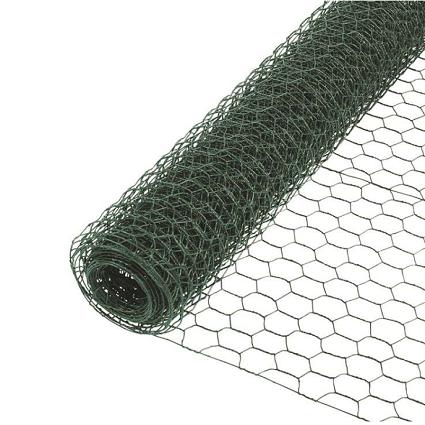 Poultry Netting, Green Vinyl, 1