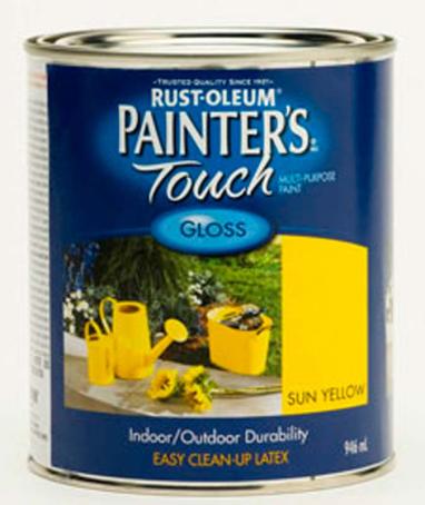 Rustoleum, Painters Touch, GLOSS SUN YELLOW, 946ml